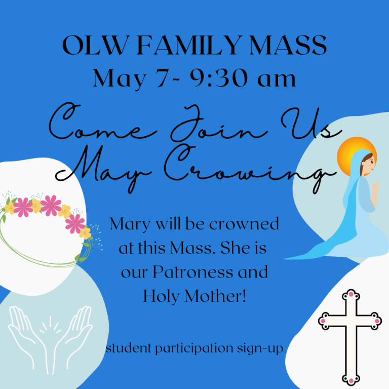 Our Lady of the Wayside Catholic Church Next Family Mass & May