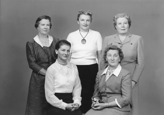 Catholic Woman's Club Charter Officers,1952-53